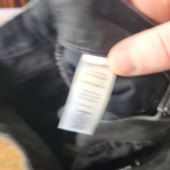 Athleta Sculptek Ultra Skinny Metallic Jean in Carbon Wash sz 4 - Picture 4 of 5